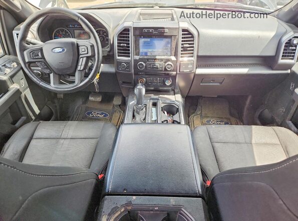 1FTEW1EF0GKE40290 2016 FORD F150 Black Սարքավորումների վահանակի տեսք