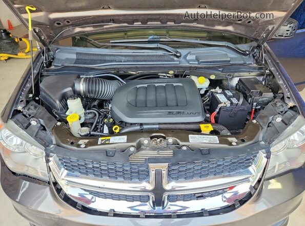 2C4RDGCG7KR802454 2019 DODGE CARAVAN Gray Vista del compartimento del motor
