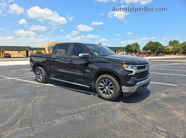 2GCPACED5P1112753 2023 CHEVROLET SILVERADO Black Rear left