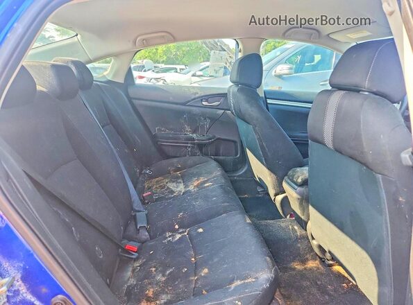 2HGFC2F65LH537280 2020 HONDA CIVIC Blue Սալոնի հետևի տեսք