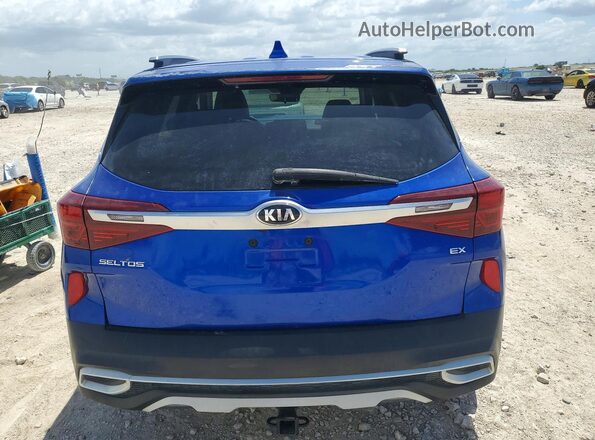 KNDERCAA1M7130001 2021 KIA SELTOS Blue Vista trasera