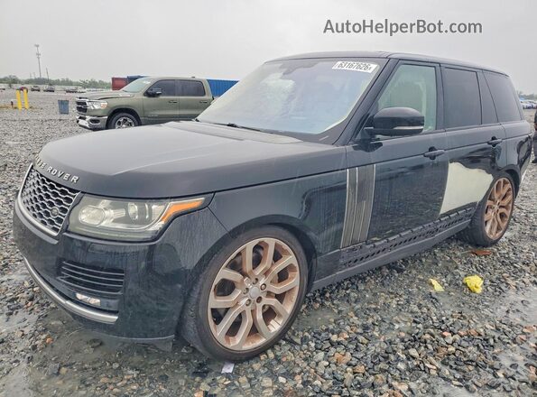 SALGS2VF2GA250466 2016 LAND ROVER RANGE ROVER Black Հետևի ձախ