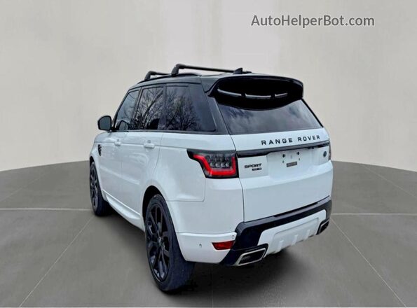 SALWR2SE0MA758093 2021 LAND ROVER RANGE Белый Задняя правая четверть
