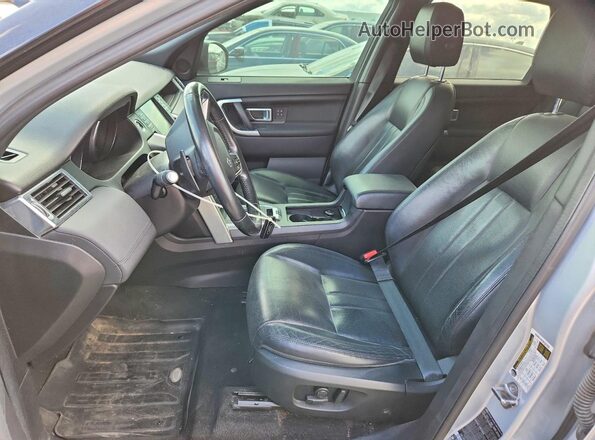 SALCR2BG7GH587360 2016 LAND ROVER DISCOVERY Silver Widok deski rozdzielczej