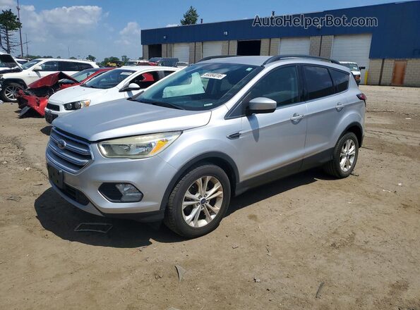 1FMCU0GD4JUB22229 2018 FORD ESCAPE Silver უკანა მარცხენა