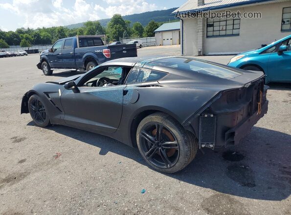 1G1YB2D72G5101255 2016 CHEVROLET CORVETTE Black Trasero derecho