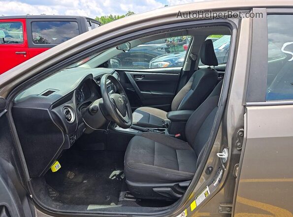 5YFBURHE6HP592037 2017 TOYOTA COROLLA Gray უკანა ხედი