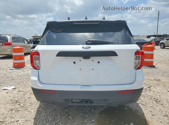 1FM5K8AB2PGB12651 2023 FORD EXPLORER Белый Вид салона спереди