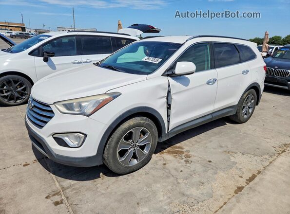 KM8SM4HF7GU163448 2016 HYUNDAI SANTA White Հետևի ձախ