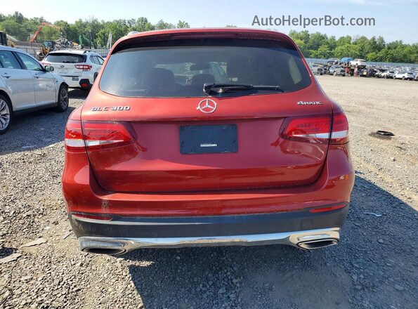 WDC0G4KB8HF198220 2017 MERCEDES-BENZ GLC-CLASS Orange Front interior view