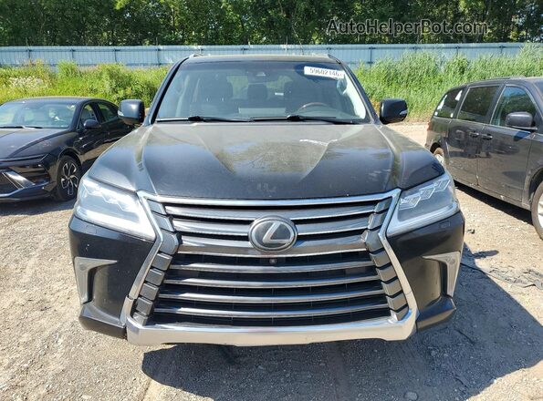 JTJHY7AX8J4270567 2018 LEXUS LX570 Black Rear view