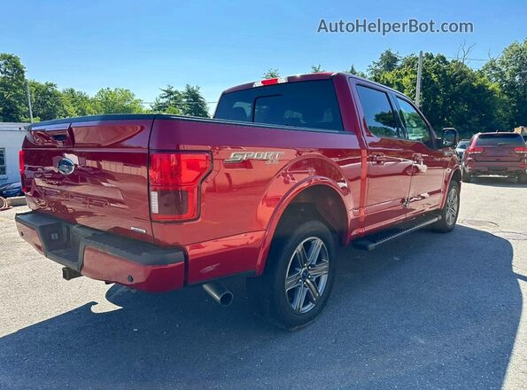 1FTEW1E43LFB62888 2020 FORD F150 Red წინა მარჯვენა