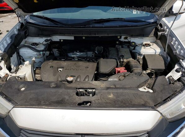 JA4AR3AW5GZ034885 2016 MITSUBISHI OUTLANDER White VIN კოდის სტიკერის ხედი