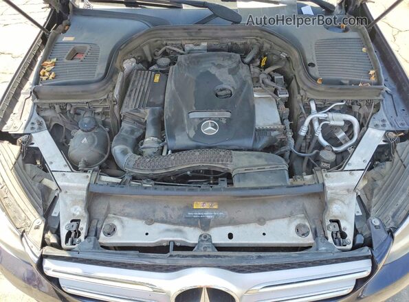 WDC0G4JB4GF057483 2016 MERCEDES-BENZ GLC-CLASS Blue Vista de la etiqueta del VIN