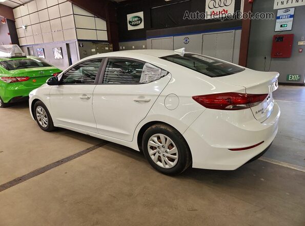 5NPD74LFXHH112212 2017 HYUNDAI ELANTRA White Trasero derecho