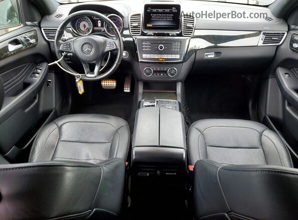 4JGED6EB9KA141049 2019 MERCEDES-BENZ GLE-CLASS Black ხელსაწყოთა პანელის ხედი