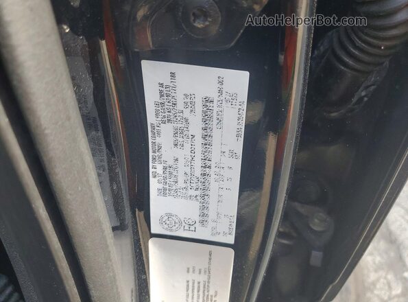1FT7W2BT7HED01704 2017 FORD F250 Black VIN կոդի պիտակի տեսք