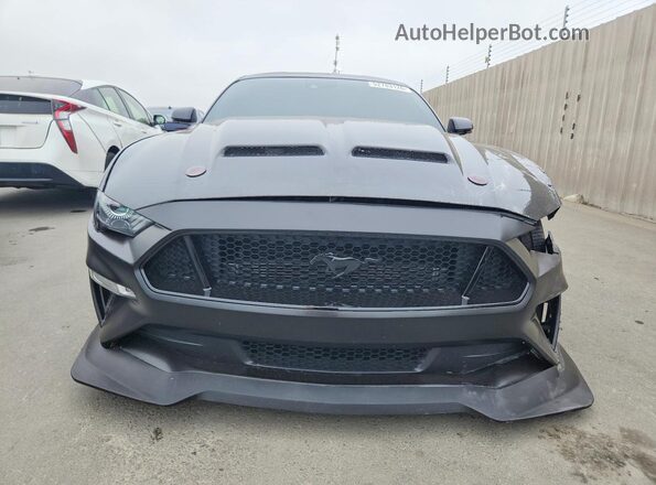 1FA6P8CF1L5182504 2020 FORD MUSTANG Silver Դիմացի տեսք