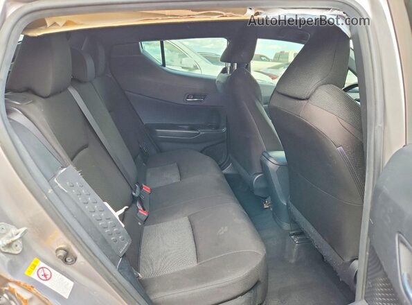 JTNKHMBX8K1021948 2019 TOYOTA C-HR Silver უკანა სალონის ხედი