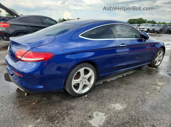 WDDWJ4JB9HF326201 2017 MERCEDES-BENZ C Blue Առջևի աջ
