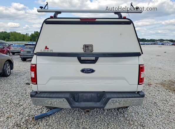 1FTFW1E52LFB17485 2020 FORD F150 White Вид салону спереду