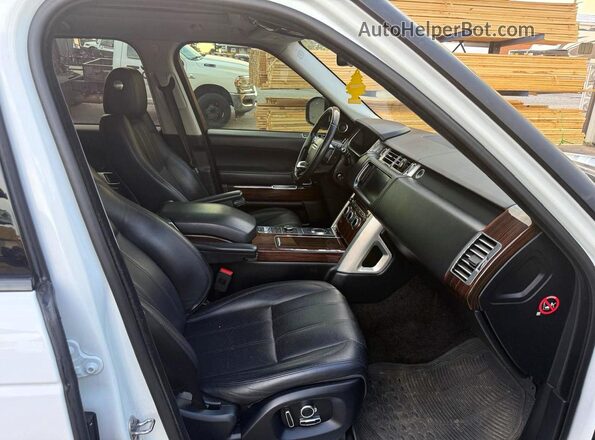 SALGS2VF9GA245118 2016 LAND ROVER RANGE White Rear view