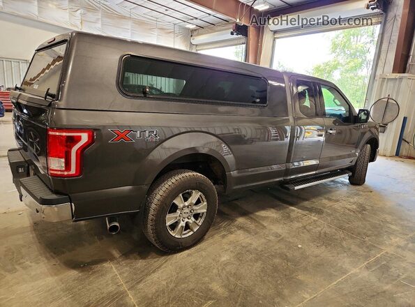 1FTFX1EGXHKC77434 2017 FORD F150 Gray Front right
