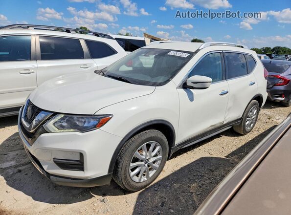 JN8AT2MT8LW038092 2020 NISSAN ROGUE White უკანა მარცხენა