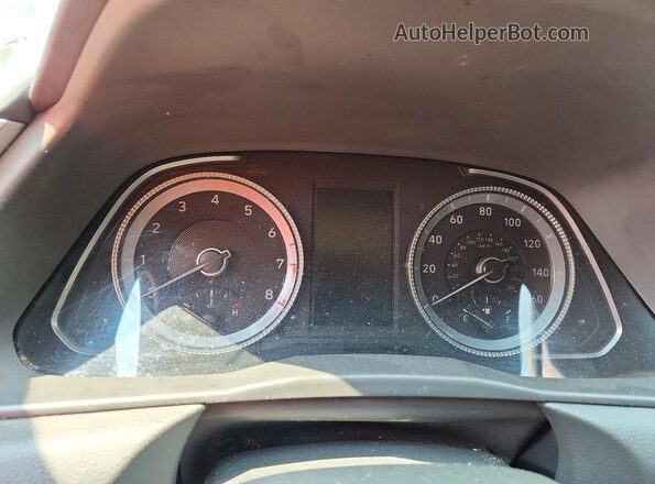 5NPEL4JA2LH059313 2020 HYUNDAI SONATA Silver უკანა სავარძლების ხედი