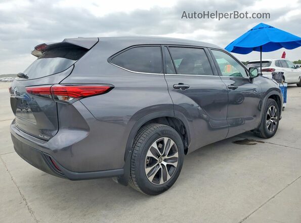 5TDGZRBH3NS586970 2022 TOYOTA HIGHLANDER Gray წინა მარჯვენა