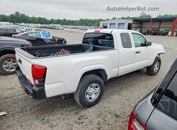 3TYSX5EN4NT011257 2022 TOYOTA TACOMA White Задня права чверть