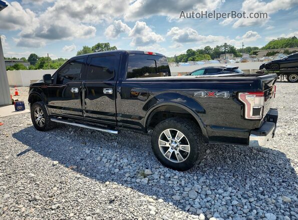 1FTFW1EG4GFA00840 2016 FORD F150 Черный Задняя правая четверть