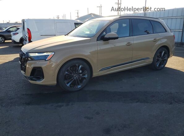 WA1VVBF78SD022700 2025 AUDI Q7 Tan უკანა მარცხენა