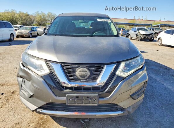 KNMAT2MT3JP549034 2018 NISSAN ROGUE Gray Widok z tyłu