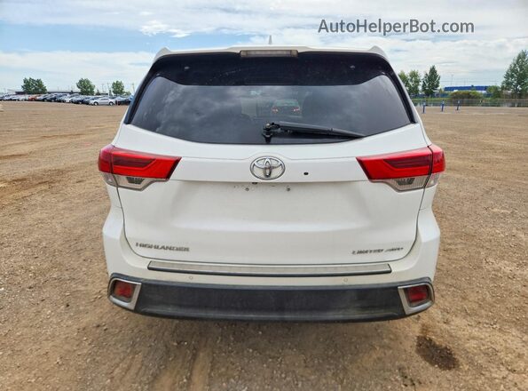5TDDZRFH8HS358139 2017 TOYOTA HIGHLANDER White Vista interior delantera