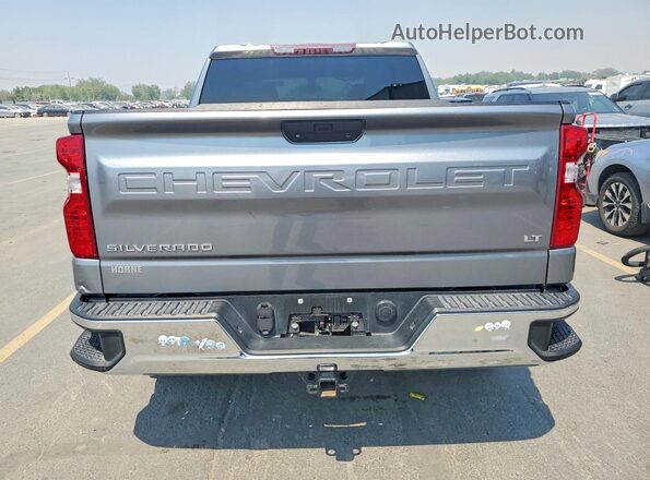 1GCUYDET6MZ437586 2021 CHEVROLET SILVERADO Silver Вид салону спереду