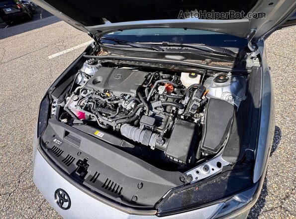 4T1DAACK3SU022986 2025 TOYOTA CAMRY Gray წინა სალონის ხედი