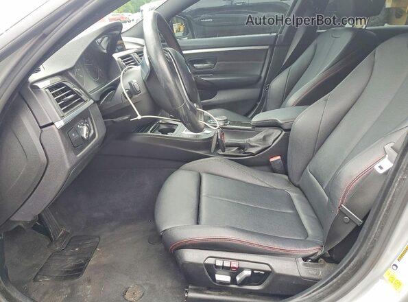 WBA4F7C51HG438476 2017 BMW 4 SERIES Silver Dashboard view
