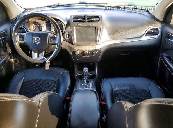 3C4PDCGBXJT252063 2018 DODGE JOURNEY Красный Вид щитка приборов