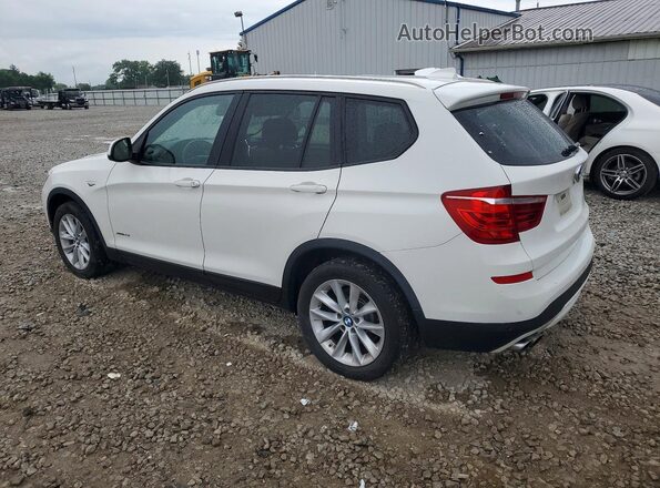 5UXWX9C59G0D85510 2016 BMW X3 White უკანა მარჯვენა