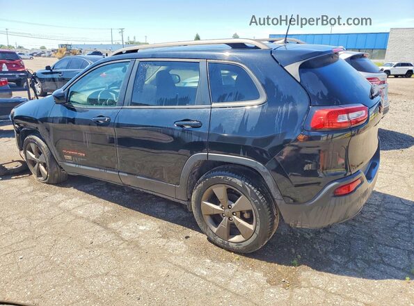 1C4PJLCB0HW549488 2017 JEEP CHEROKEE Black Հետևի ձախ