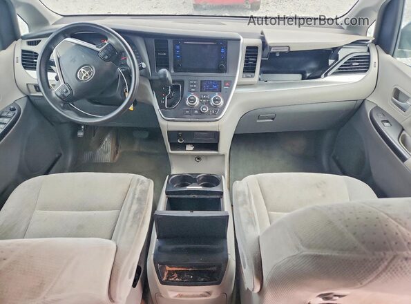 5TDKK3DCXGS727484 2016 TOYOTA SIENNA Blue Սարքավորումների վահանակի տեսք