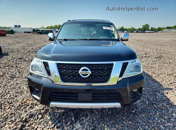 JN8AY2NC2J9556050 2018 NISSAN ARMADA Black Vista trasera