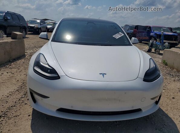 5YJ3E1EA1MF084679 2021 TESLA MODEL White Vista trasera