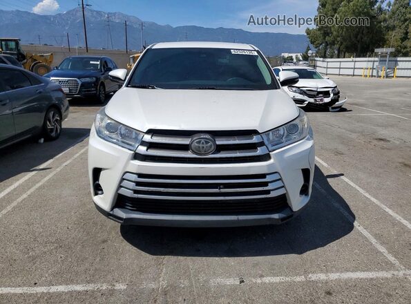 5TDZARFH8HS030121 2017 TOYOTA HIGHLANDER White Rear view