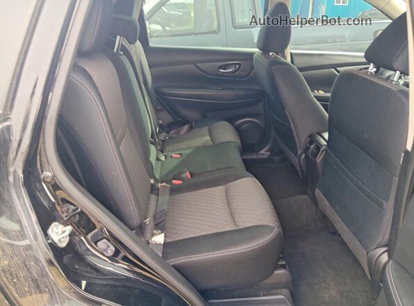 JN8AT2MV3HW251511 2017 NISSAN ROGUE Black Սալոնի հետևի տեսք