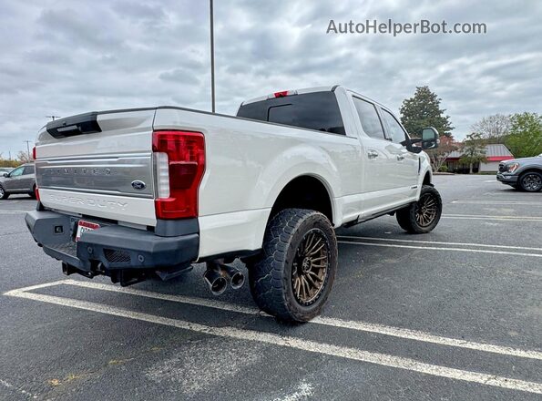 1FT7W2BT2KEE40825 2019 FORD F250 White Դիմացի տեսք