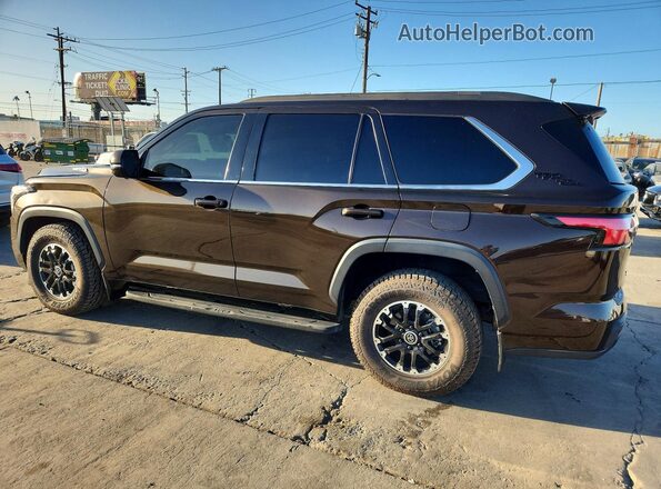 7SVAAABAXPX006652 2023 TOYOTA SEQUOIA Brown უკანა მარჯვენა