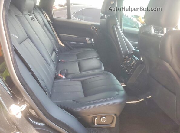 SALGS2EF8GA295590 2016 LAND ROVER RANGE ROVER Черный Вид задней части салона