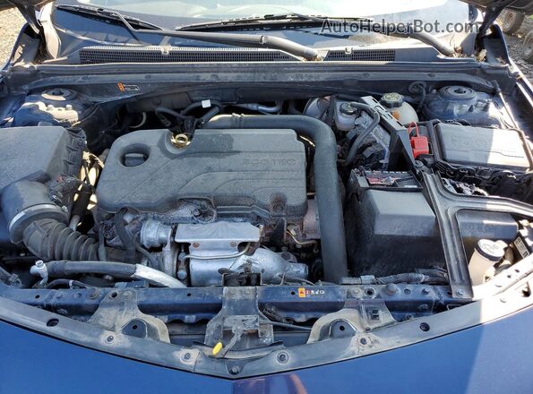 1G1ZD5ST1NF130737 2022 CHEVROLET MALIBU Blue Widok komory silnika